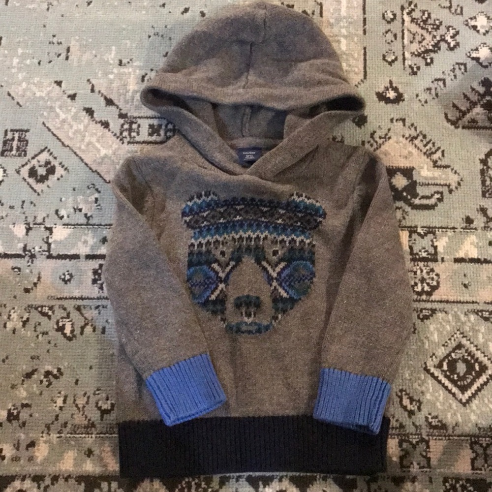 Baby GAP, fair aisle bear sweater